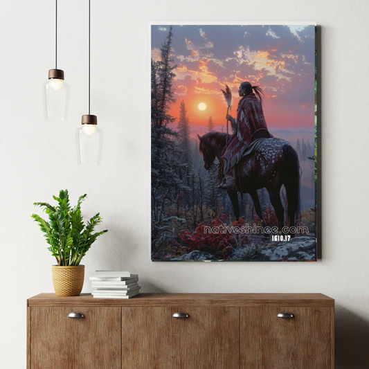 Guardian of the Setting Sun Canvas
