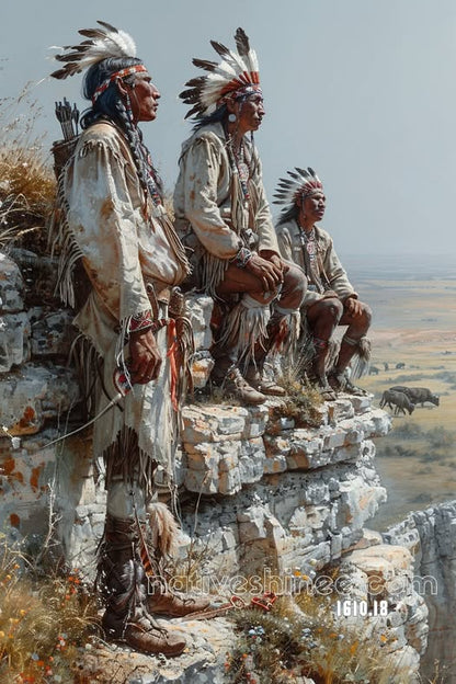 Guardians of the Great Plains Canvas