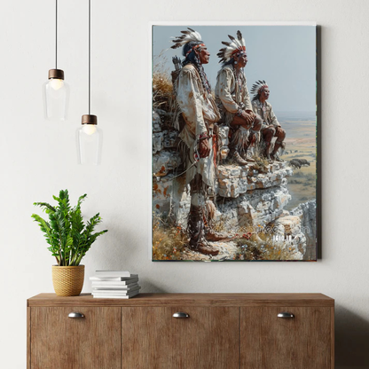 Guardians of the Great Plains Canvas