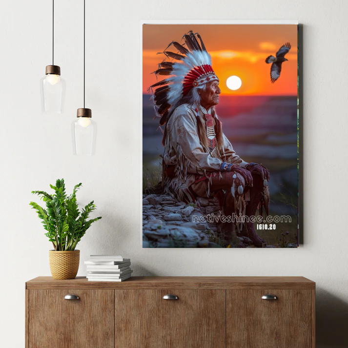 Whispers of the Setting Sun Canvas