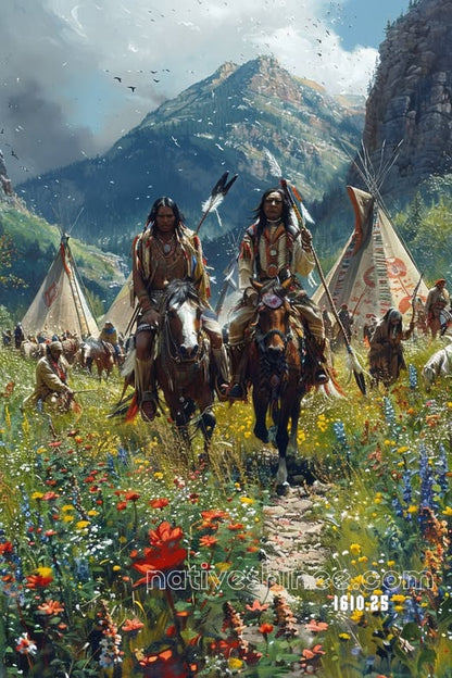 The Path of the Braves Canvas