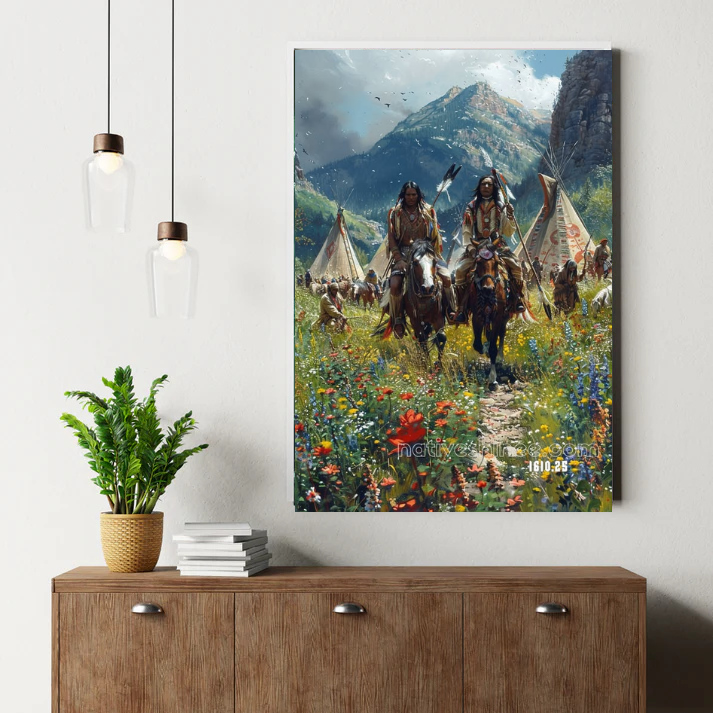 The Path of the Braves Canvas