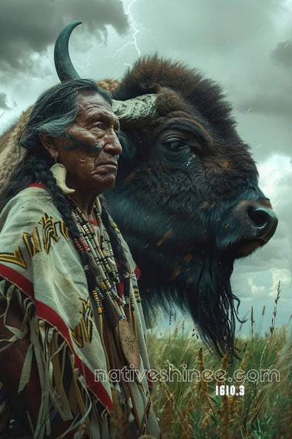 Spirit of the Thunder Plains Canvas