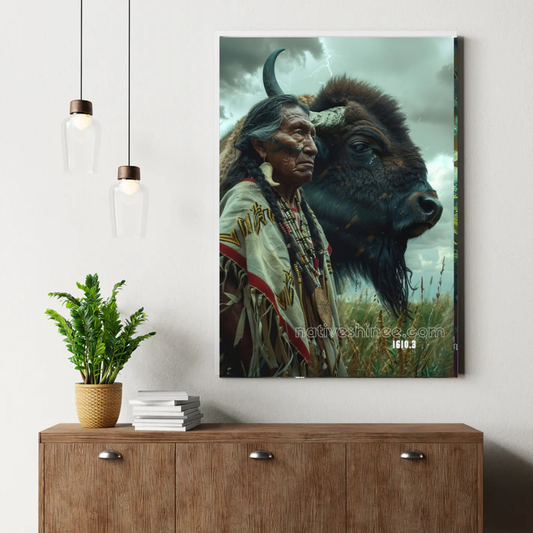 Spirit of the Thunder Plains Canvas
