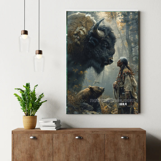 Guardians of the Sacred Forest Canvas