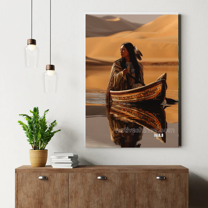 Voyage of the Silent Sands Canvas