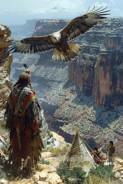Flight of the Canyon Spirit Canvas