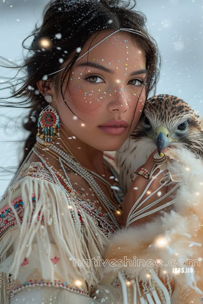 Snow Whisperer Canvas