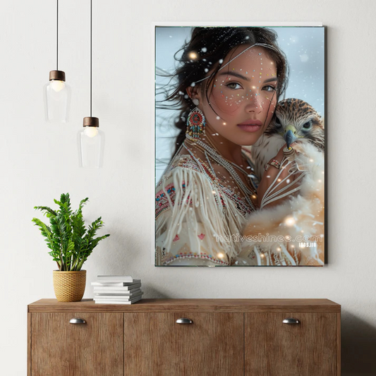 Snow Whisperer Canvas