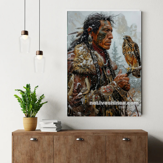 River Ritual Sage Canvas