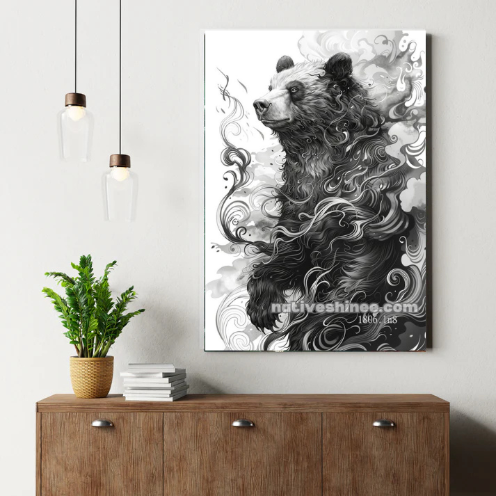 Spirit of the Bear Canvas