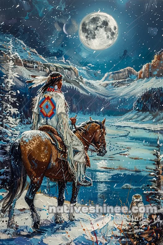 Moonlit Journey Canvas