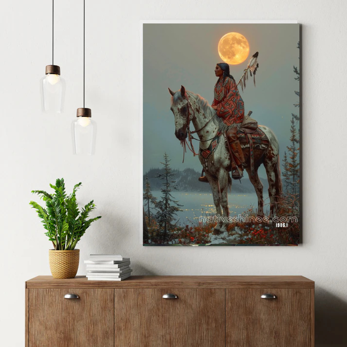 Guardian of the Sunlit Mesa Canvas