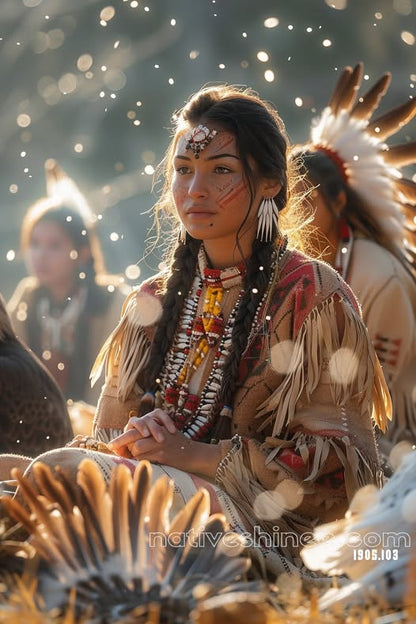 Feather Dance Canvas