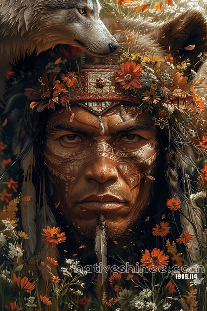 Song of the Midnight Elk Canvas