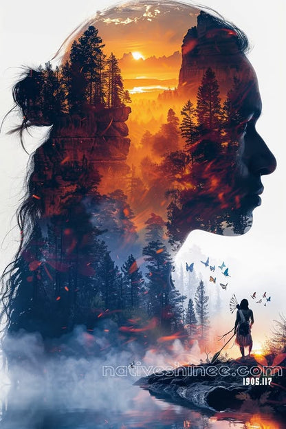 Spirit of the Land Within Canvas