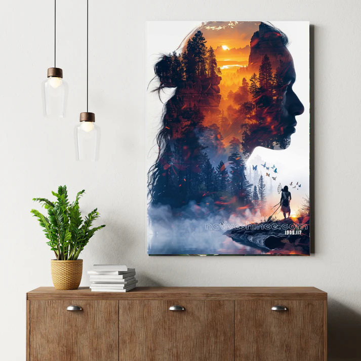 Spirit of the Land Within Canvas