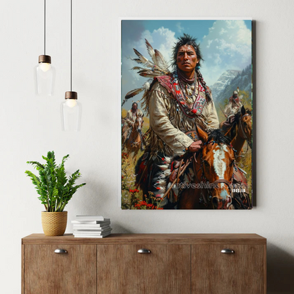 Feathered Summit Canvas