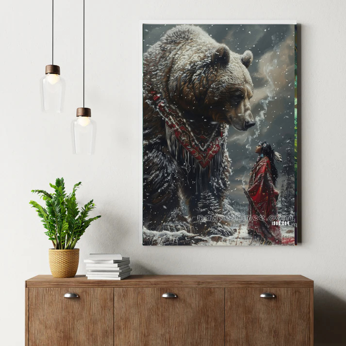 Sentinel of the Sunlit Mesa Canvas