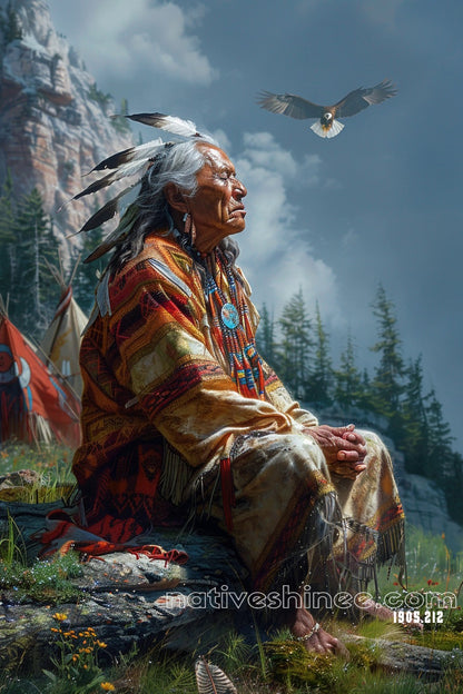 Eagle's Eternal Watch Canvas