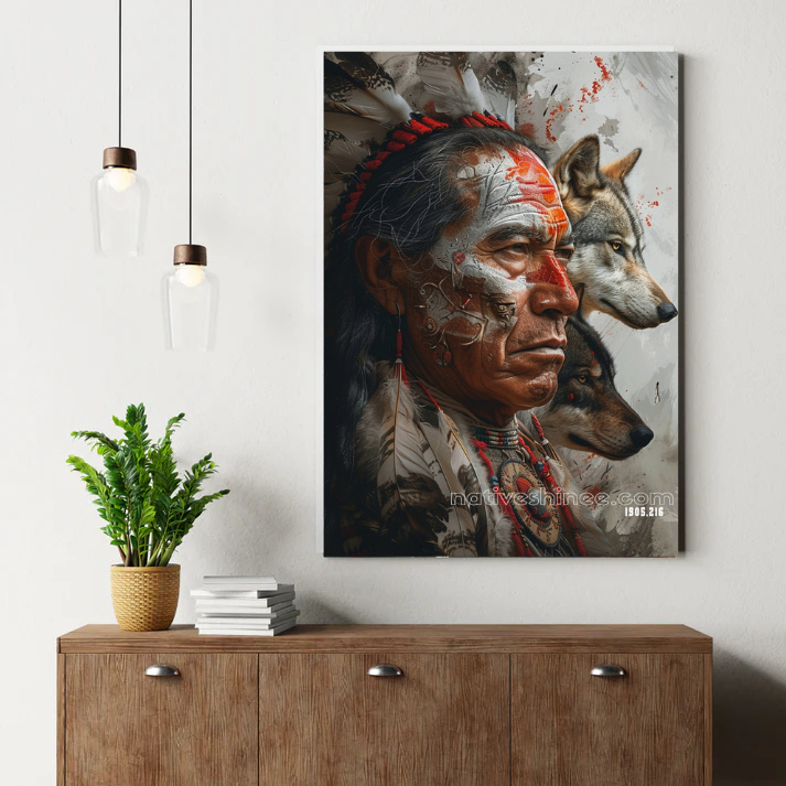 Wolf Spirit Alliance Canvas