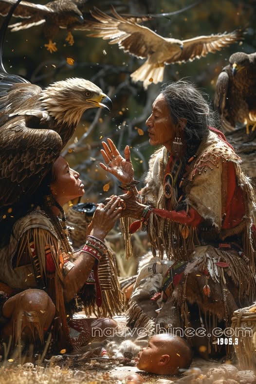 Whispers of the Eagle Spirit Canvas