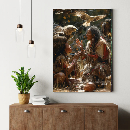 Whispers of the Eagle Spirit Canvas