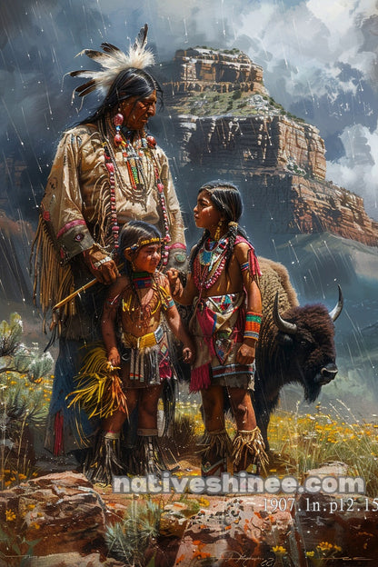 Guardians of the Plateau Canvas