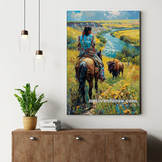 Prairie Sentinel Canvas