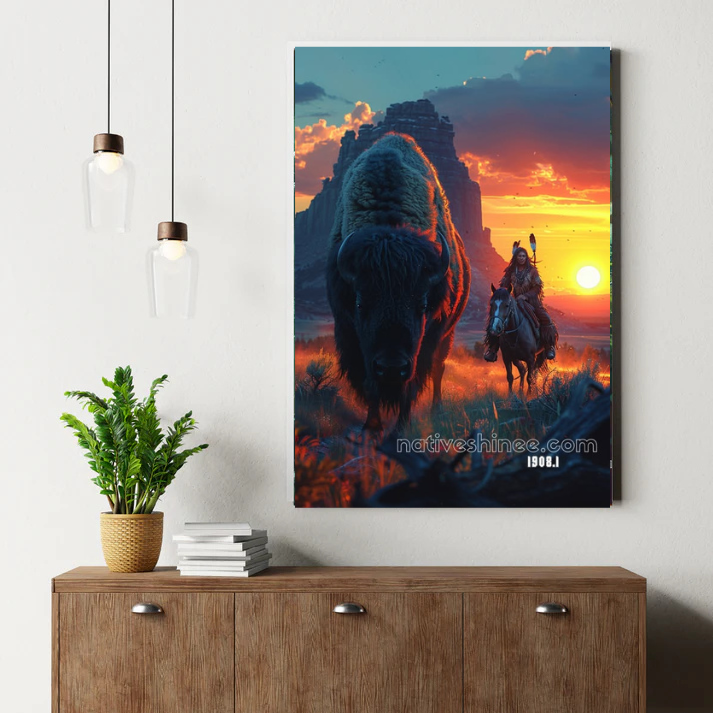Guardian of the Great Plains Canvas