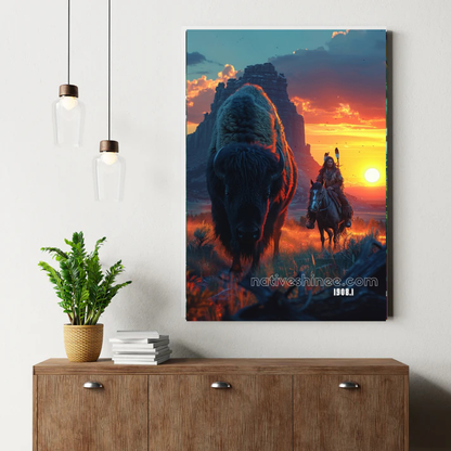 Guardian of the Great Plains Canvas