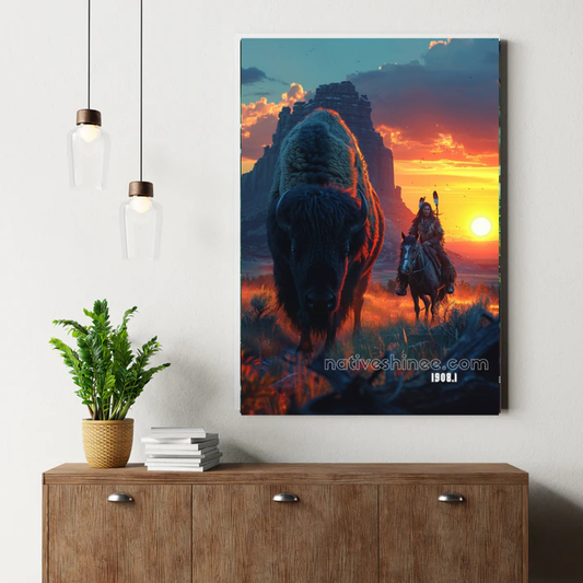 Guardian of the Great Plains Canvas