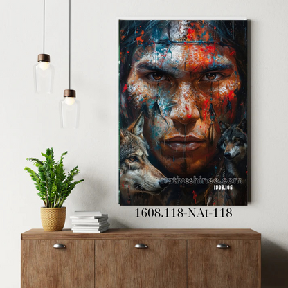 Vision of the Twilight Buffalo Canvas