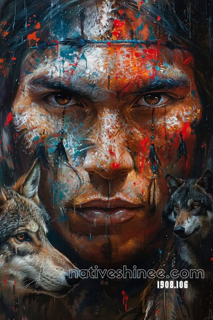 Vision of the Twilight Buffalo Canvas