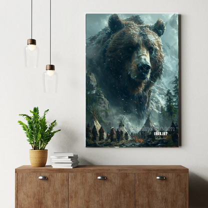 Song of the Rainy Plains Canvas