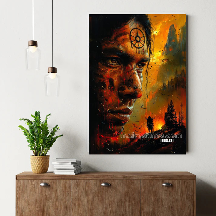 Spirit of Fire and Memory Canvas
