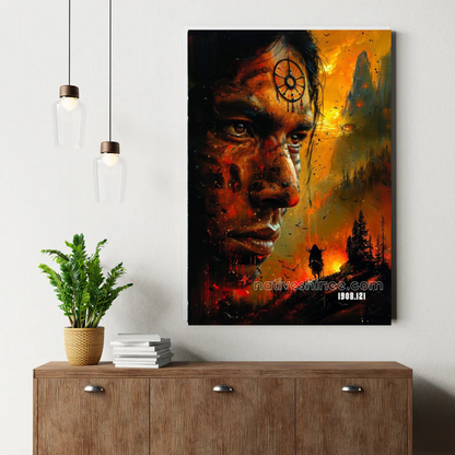 Spirit of Fire and Memory Canvas