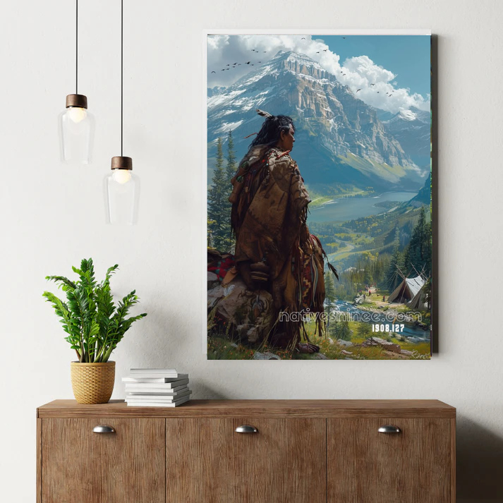 Guardian of the Mountain Valley Canvas