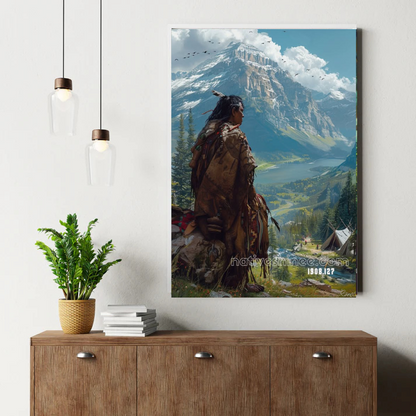 Guardian of the Mountain Valley Canvas