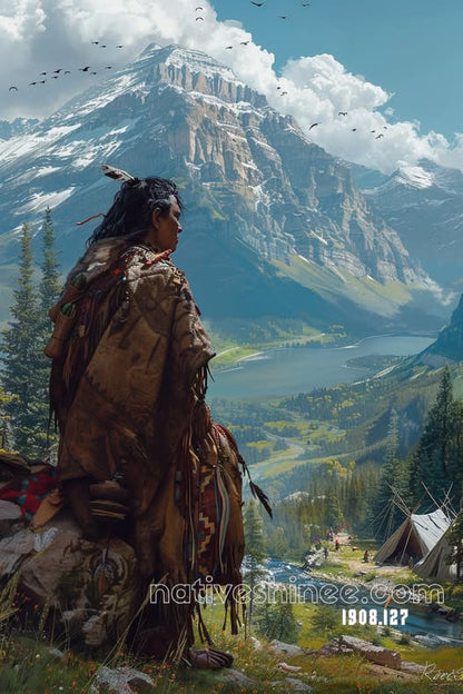 Guardian of the Mountain Valley Canvas