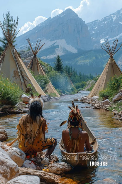 Whispers by the River Canvas