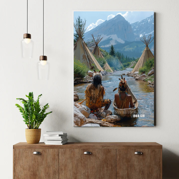 Whispers by the River Canvas