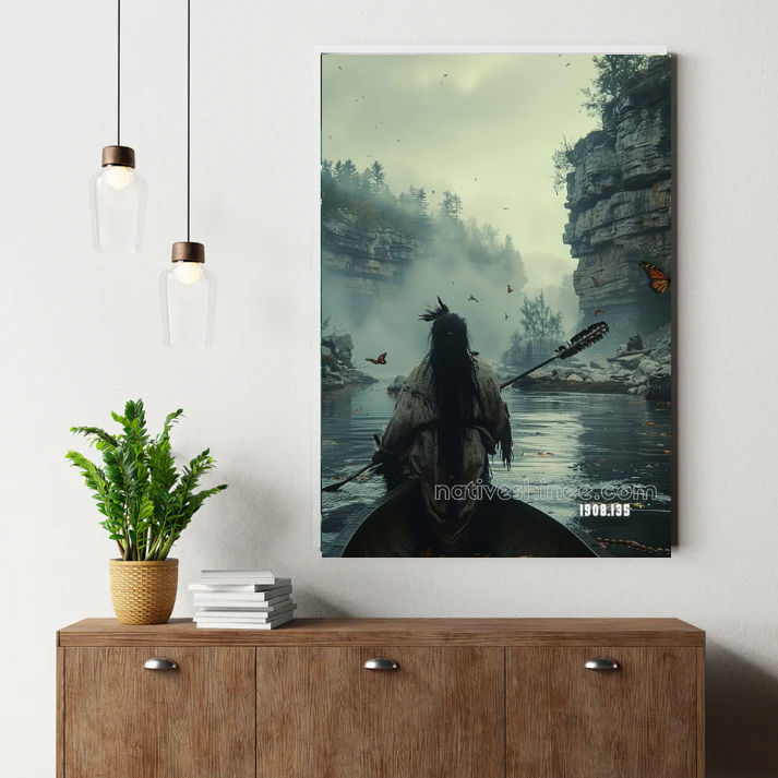 Whispers of the River Canvas