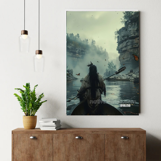 Whispers of the River Canvas