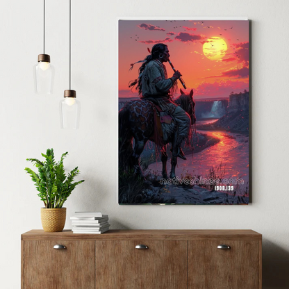 Song of the Sunset Canvas