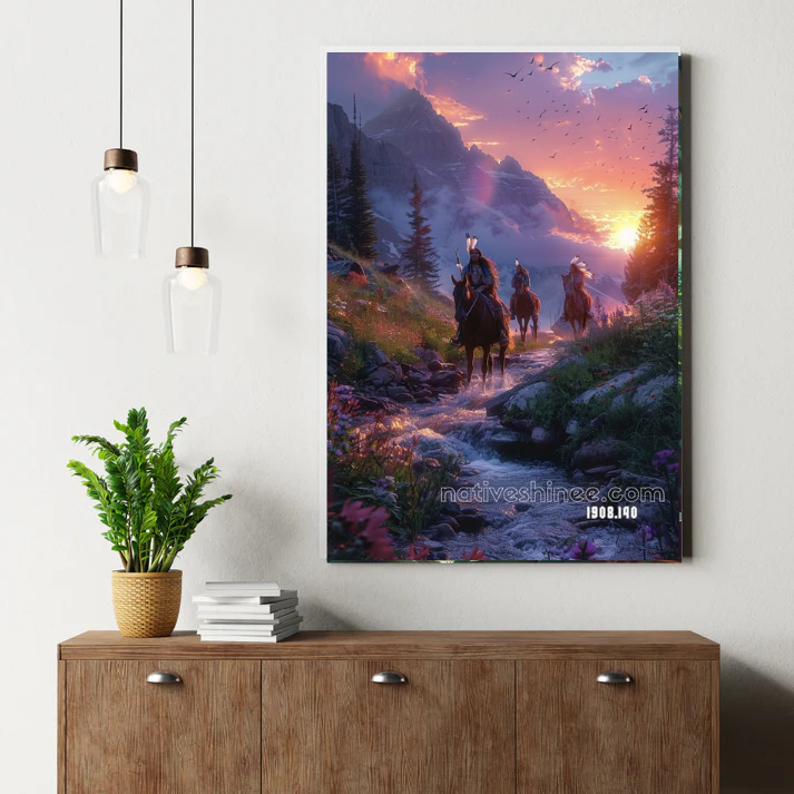Journey at Dawn Canvas