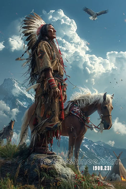 Spirit of the Mountain Sky Canvas