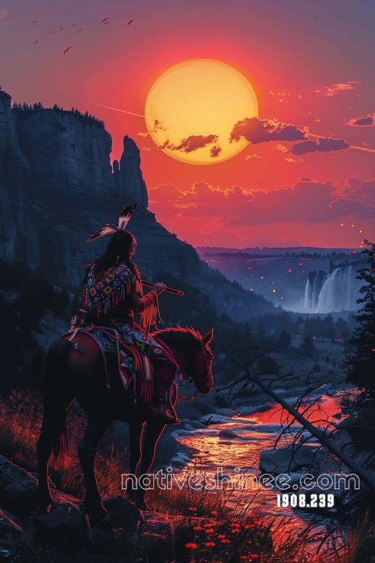 Spirit of the Setting Sun Canvas