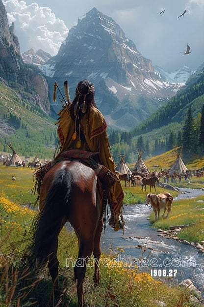 Trail of the High Pass Canvas