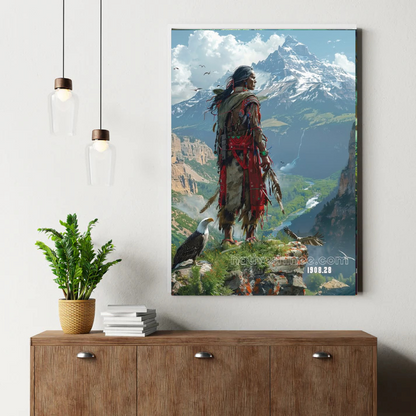Spirit Over the Peaks Canvas